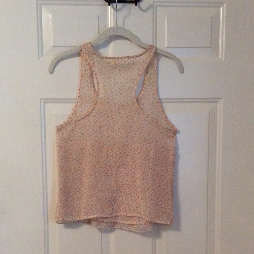 PINS AND NEEDLES CUTE RUFFLE LAYERS SLEEVELESS TOP - Picture 2 of 5
